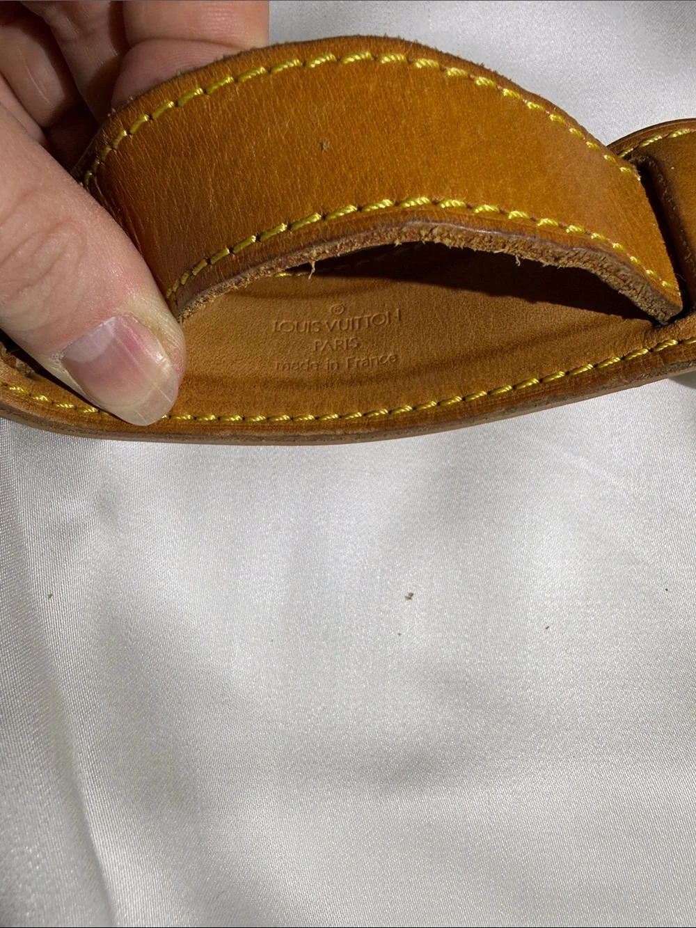 Authentic Louis Vuitton Saumur 35 Monogram Crossbody—excellent vintage condition